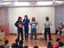 豆まき👹鬼さんがきたよ